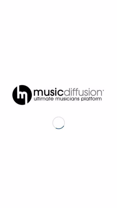 Screenshot of musicdiffusion.se