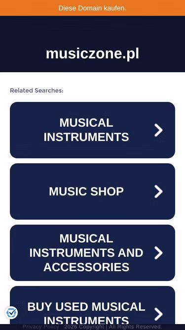 Screenshot of musiczone.pl