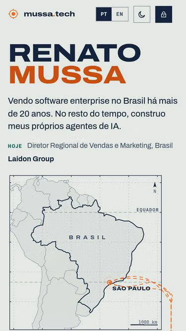Screenshot of mussa.tech
