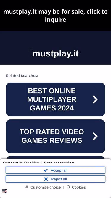 Screenshot of mustplay.it