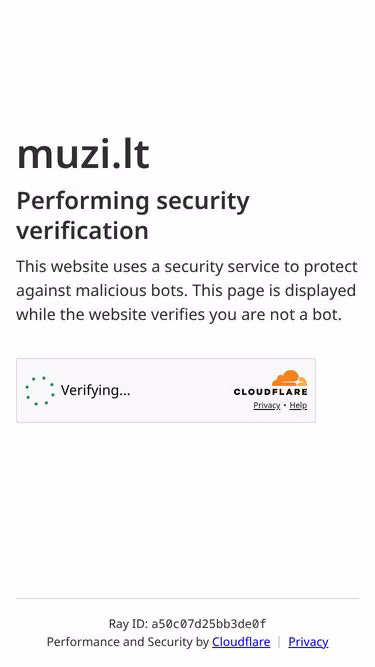 Screenshot of muzi.lt