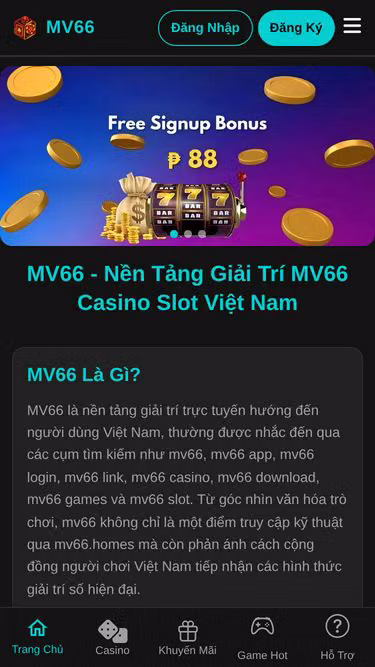 Screenshot of mv66.homes