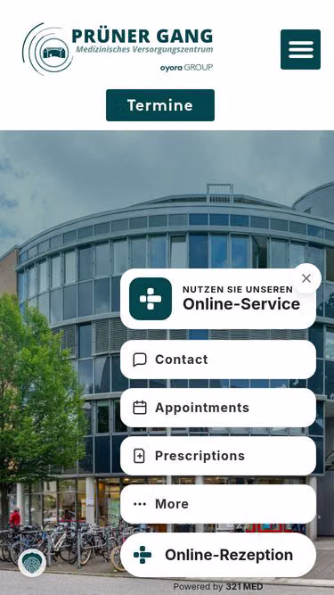 Screenshot of mvz.sh