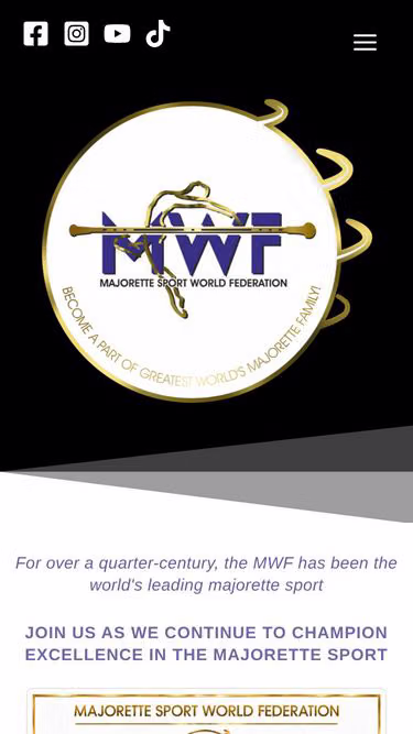 Screenshot of mwf.sport