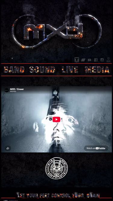 Screenshot of mxd.ch