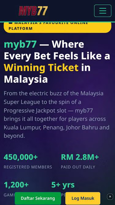 Screenshot of myb77.lat