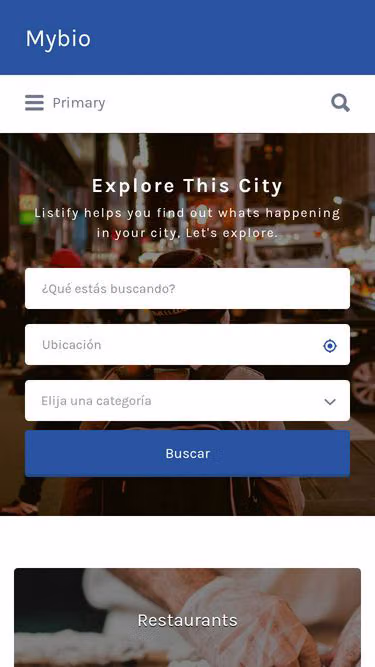 Screenshot of mybio.com.mx