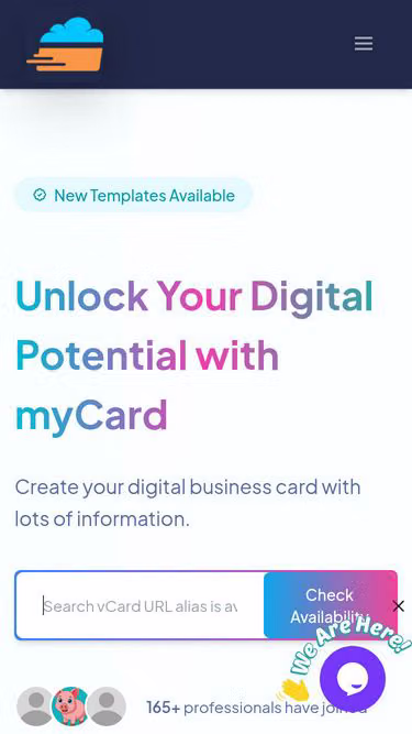 Screenshot of mycard.et