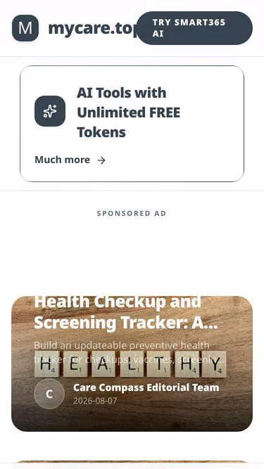Screenshot of mycare.top