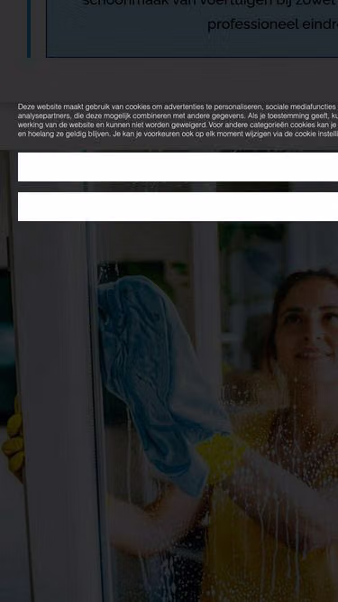 Screenshot of myclean.be