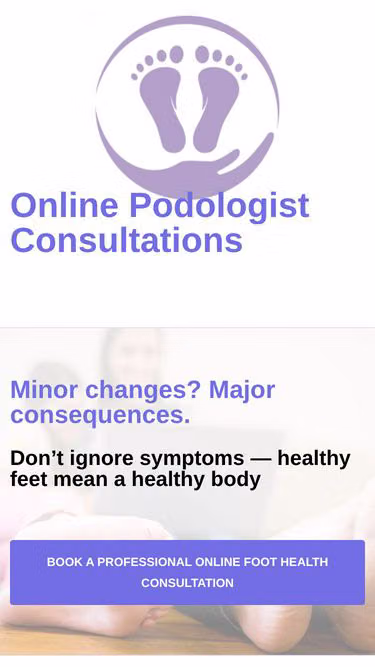 Screenshot of myfeet.online