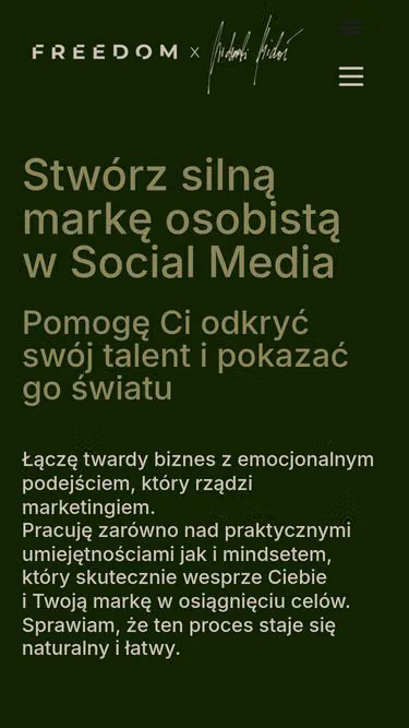 Screenshot of myfreedom.pl