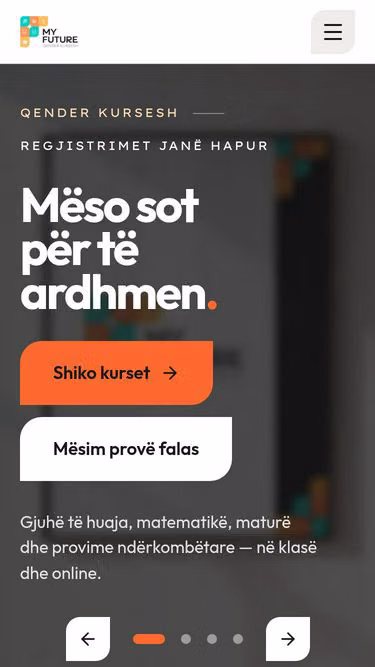 Screenshot of myfuture.al