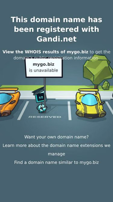 Screenshot of mygo.biz