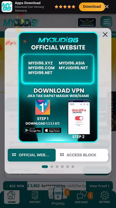 Screenshot of myjudi96.cloud