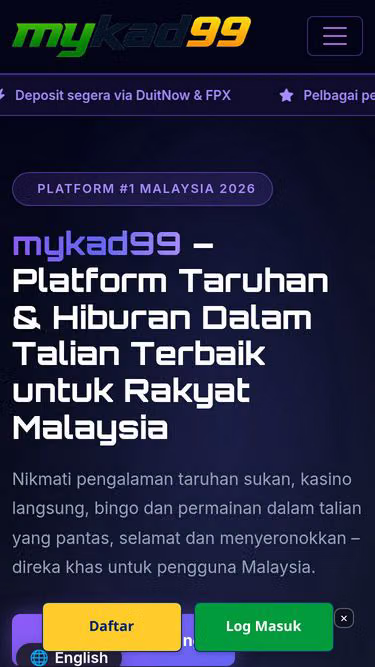 Screenshot of mykad99.fun