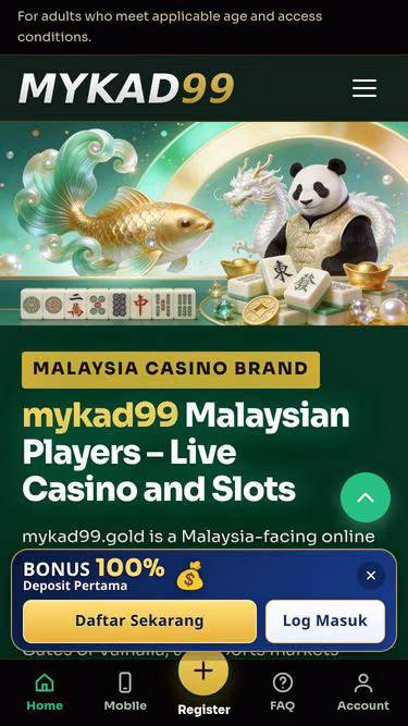 Screenshot of mykad99.gold