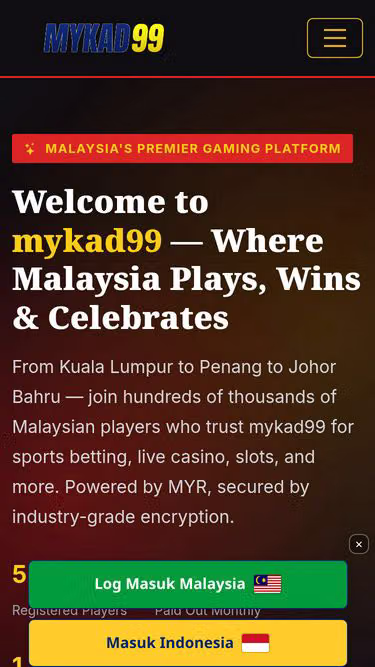 Screenshot of mykad99.lat