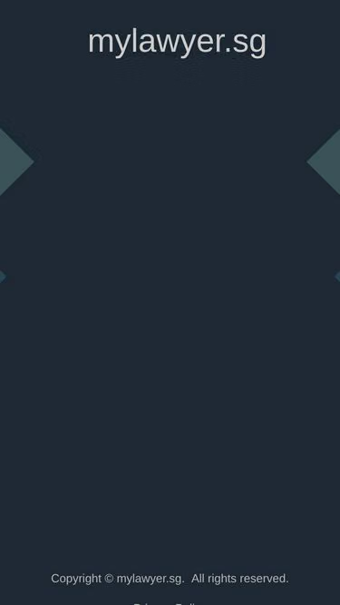 Screenshot of mylawyer.sg