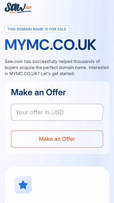 Screenshot of mymc.co.uk