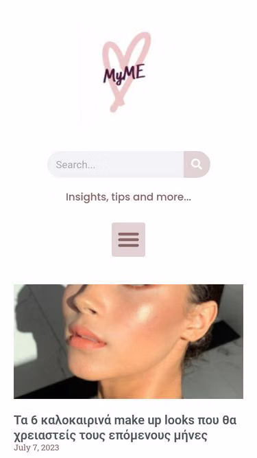 Screenshot of myme.gr