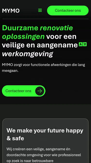 Screenshot of mymo.business