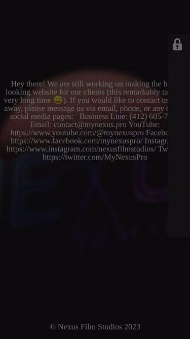 Screenshot of mynexus.pro