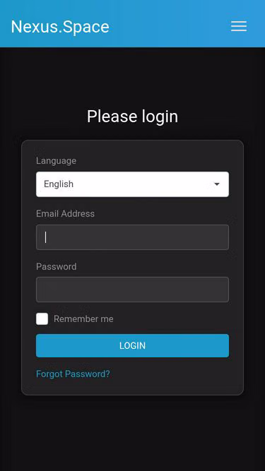 Screenshot of mynexus.space