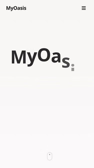 Screenshot of myoasis.cc