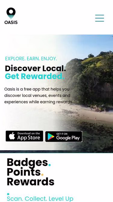 Screenshot of myoasis.co.nz