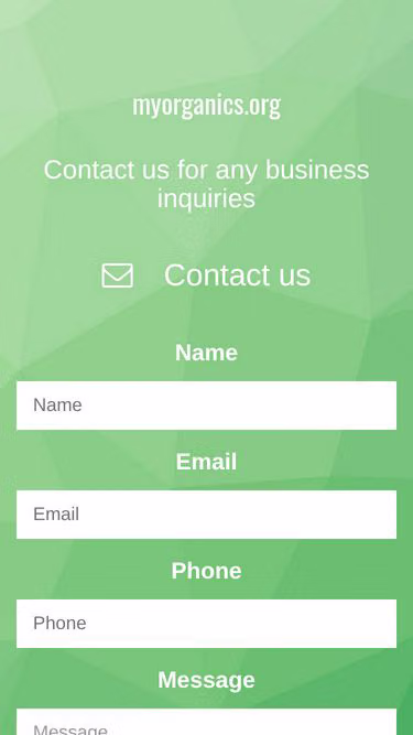 Screenshot of myorganics.org