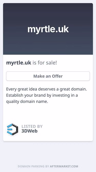 Screenshot of myrtle.uk