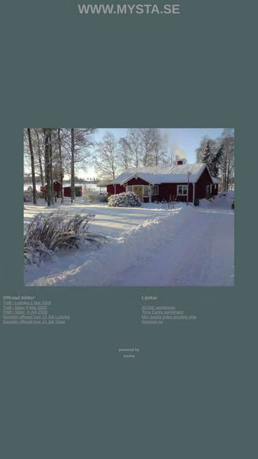 Screenshot of mysta.se
