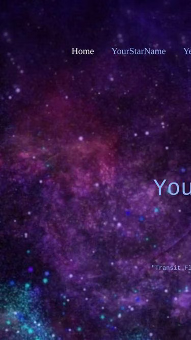 Screenshot of mystar.name
