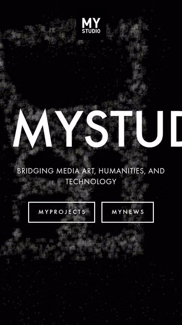 Screenshot of mystudio.design