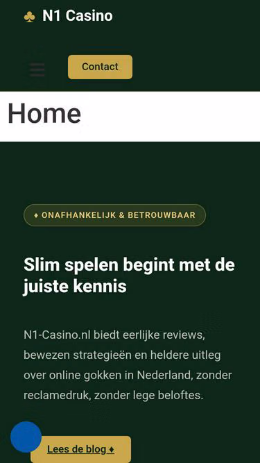 Screenshot of n1-casino.nl