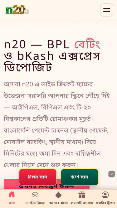 Screenshot of n20.app