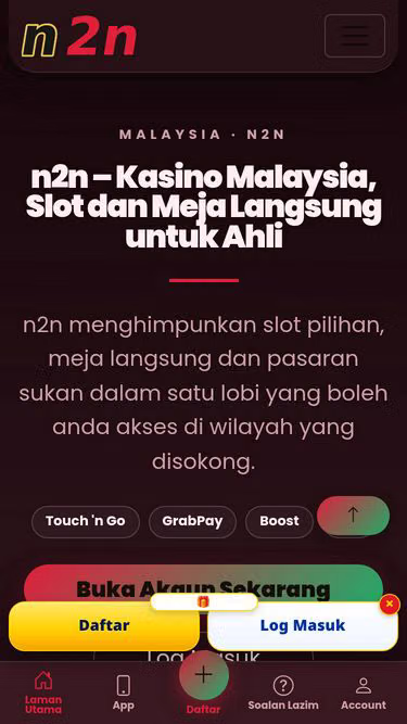 Screenshot of n2n.my