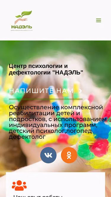 Screenshot of nadel.su