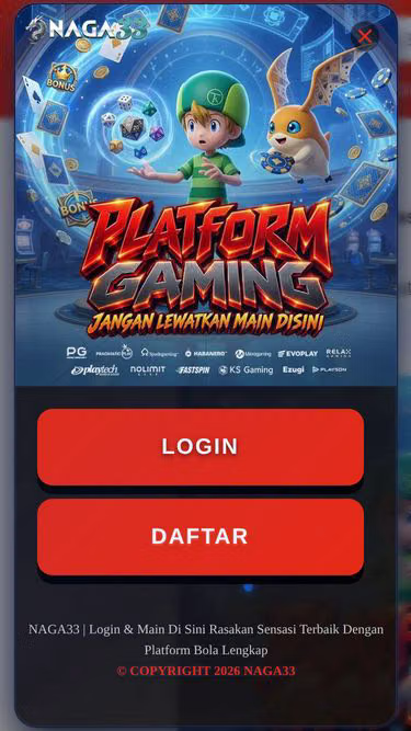 Screenshot of naga33.io