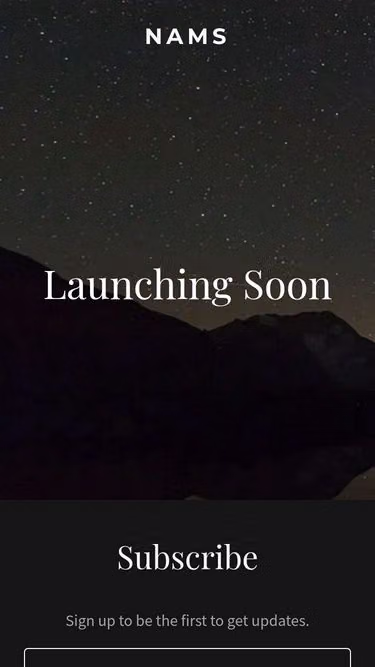 Screenshot of nams.site