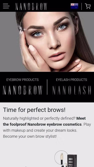 Screenshot of nanobrow.co.nz
