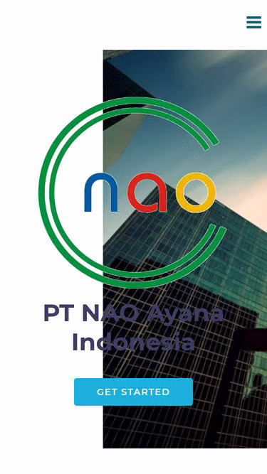 Screenshot of nao.co.id