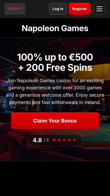 Screenshot of napoleongames.store