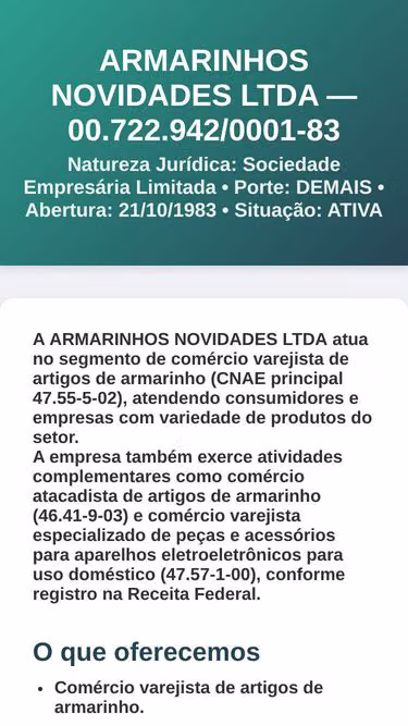 Screenshot of naro.lat