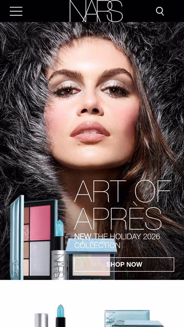 Screenshot of narscosmetics.com.sg