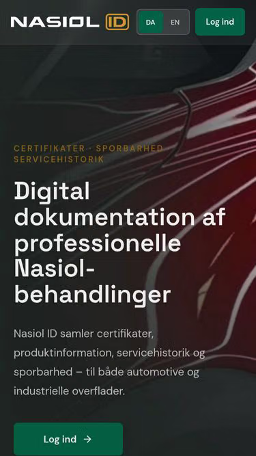 Screenshot of nasiol.app