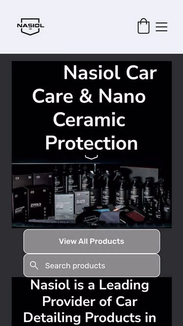Screenshot of nasiol.co.uk