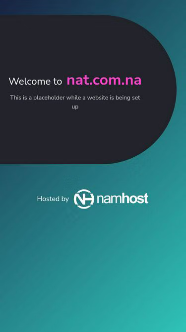 Screenshot of nat.com.na