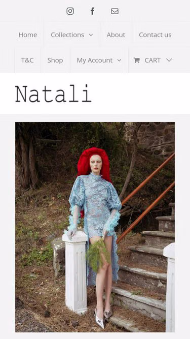 Screenshot of natali.cy